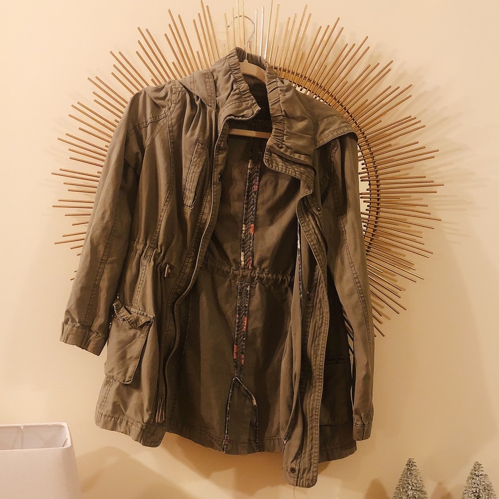 Women’s olive jacket
